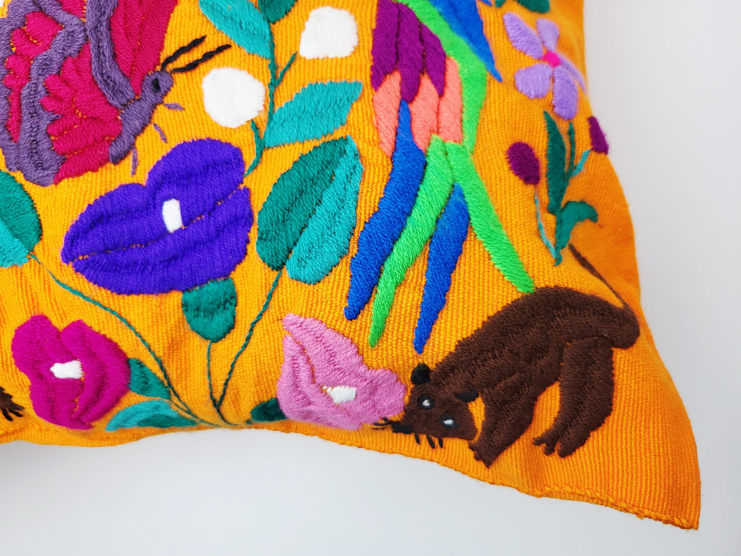 handgemachtes Zierkissen, made in Mexico