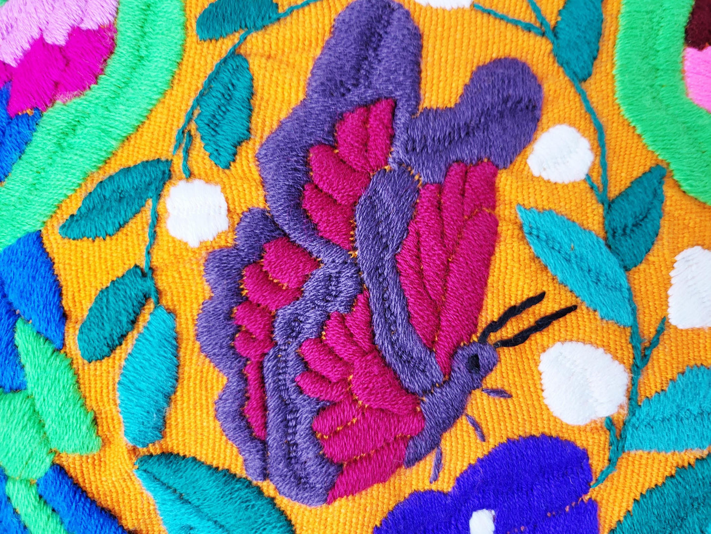 handgemachtes Zierkissen, made in Mexico