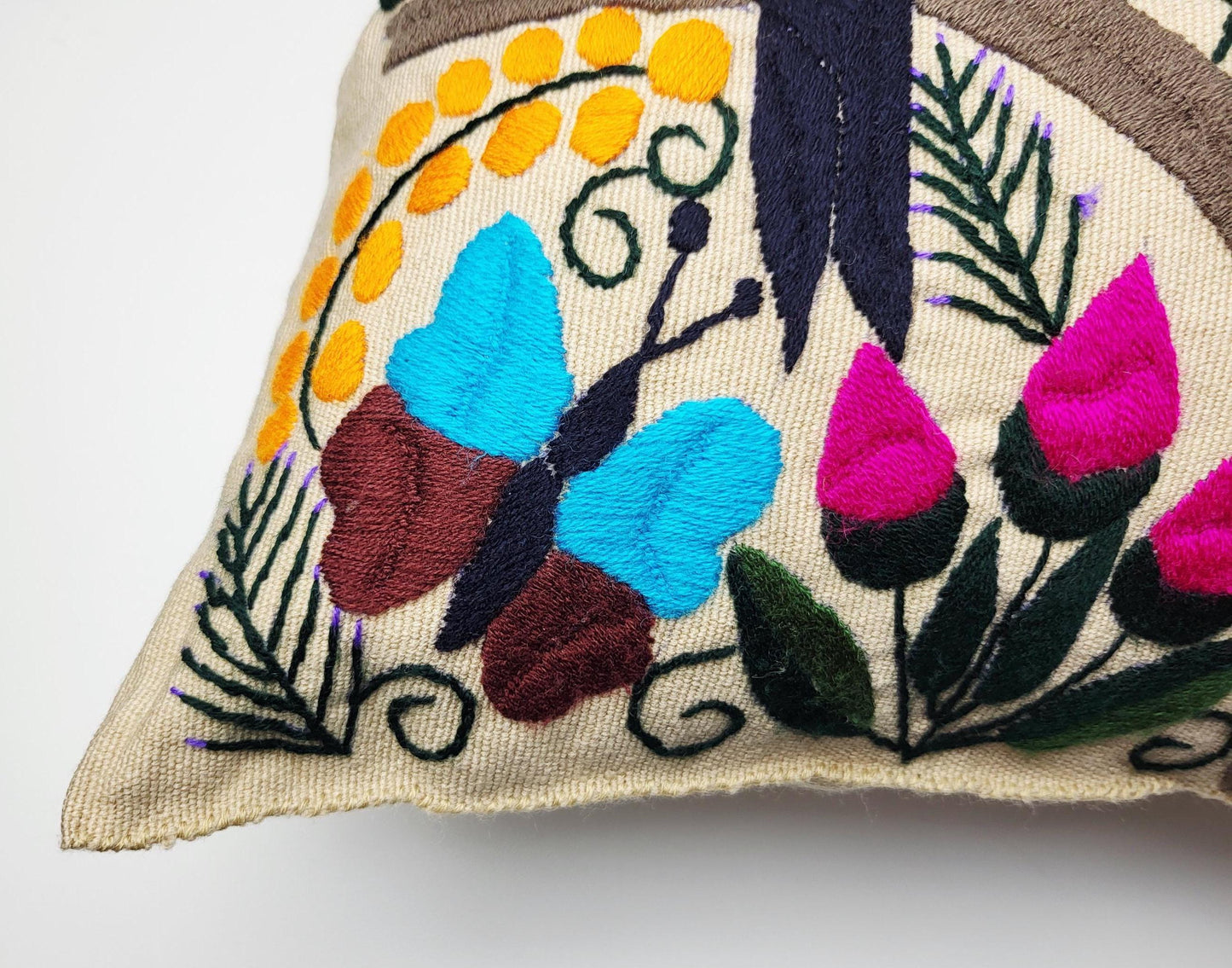 handgemachtes Zierkissen, made in Mexico