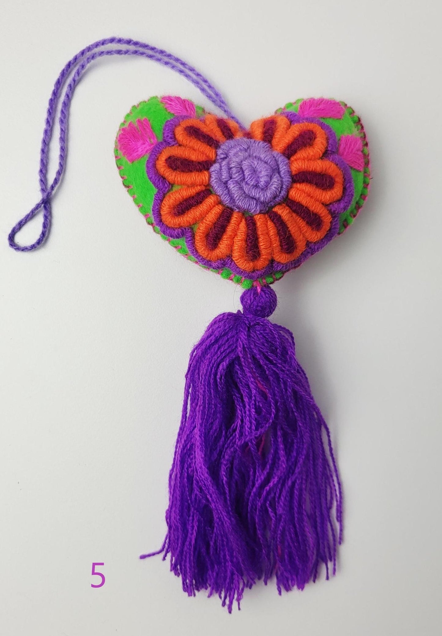 mexikanischer Herz Anhänger, Deko Herz