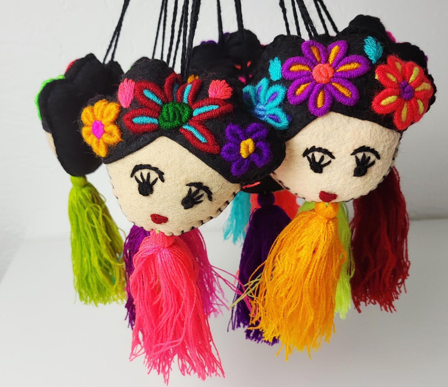 Mexikanischer Anhänger, Frida Kahlo Deko, mexikanische Deko