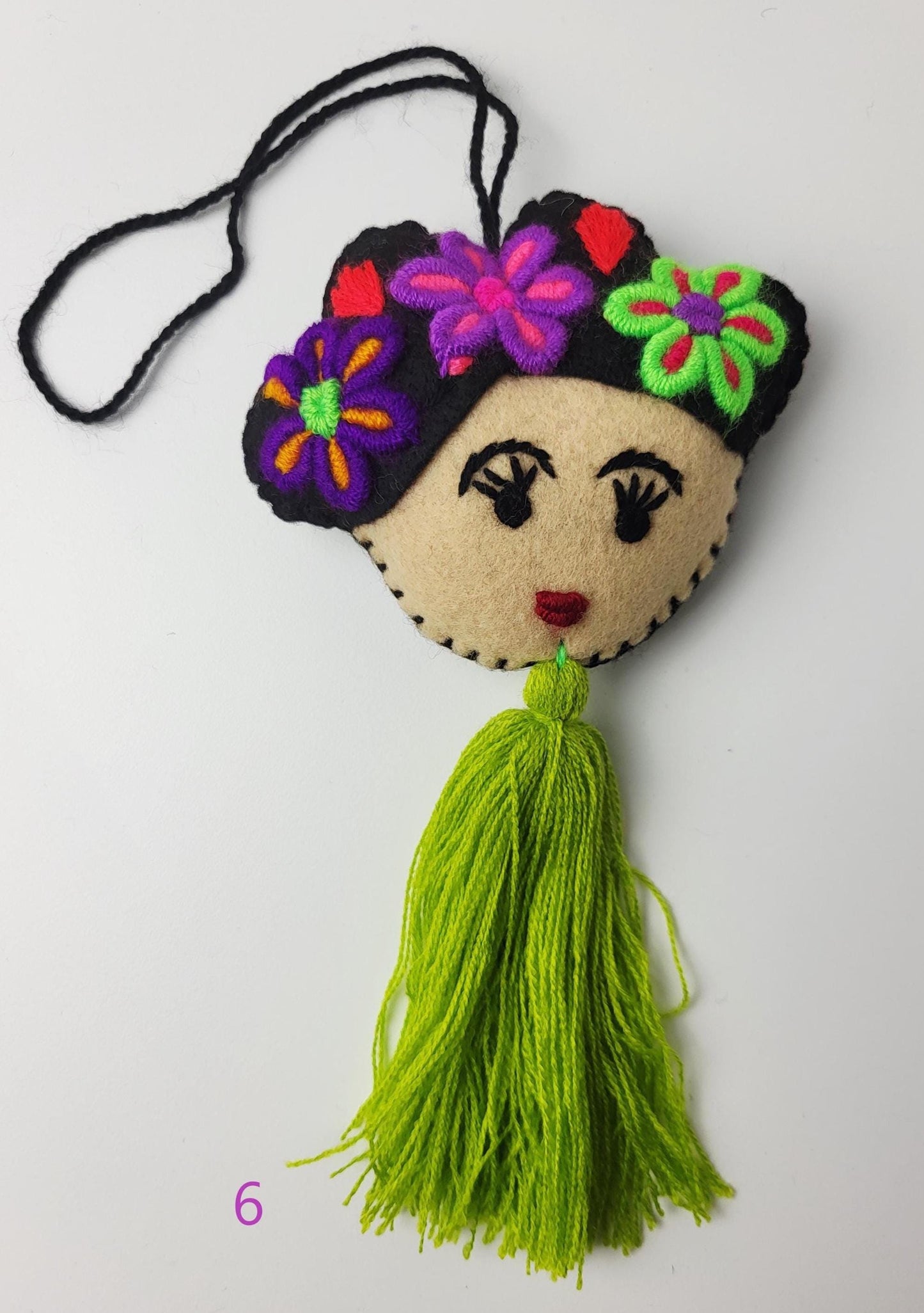 Mexikanischer Anhänger, Frida Kahlo Deko, mexikanische Deko