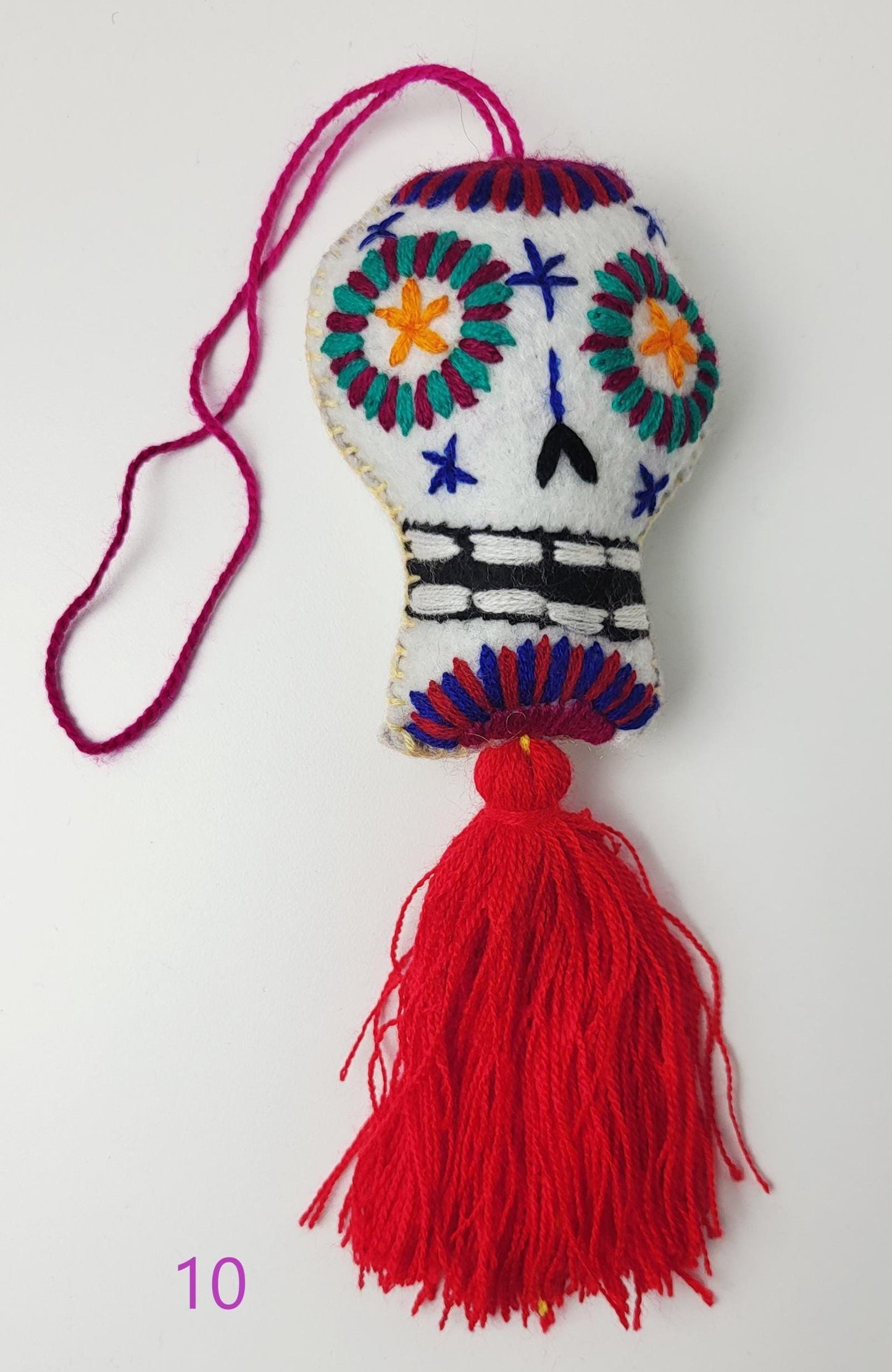 Mexikanische Anhänger, mexikanischer Totenkopf, mexikanische Deko, Halloween Deko, Tag der Toten