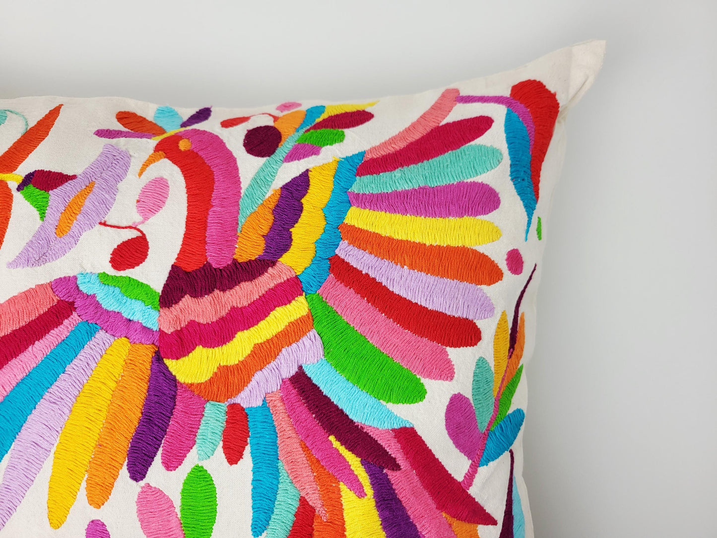 Otomi Kissen, mexikanischer Kissenbezug, made in Mexiko