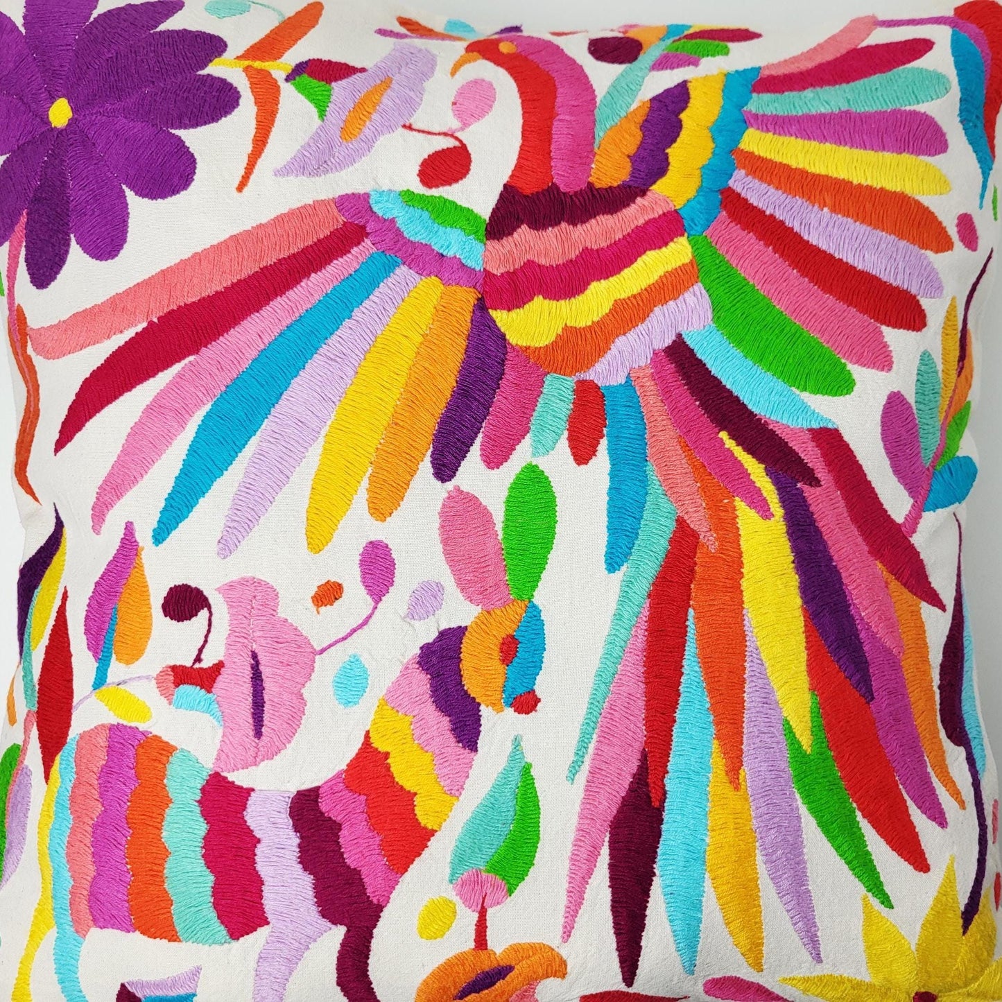 Otomi Kissen, mexikanischer Kissenbezug, made in Mexiko