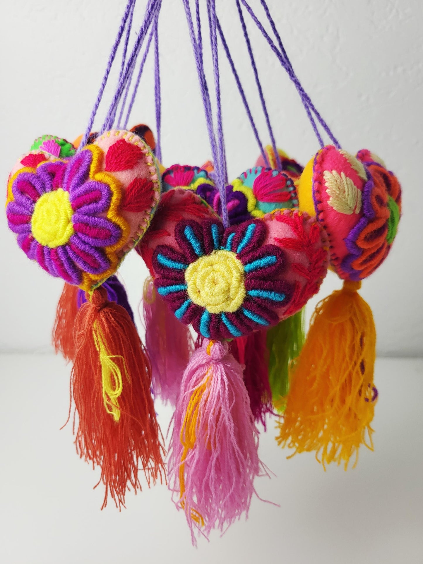 mexikanischer Herz Anhänger, Deko Herz