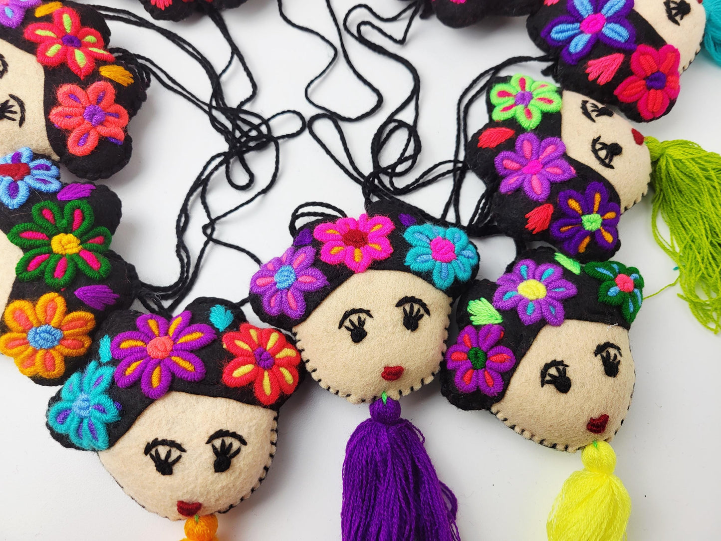 Mexikanischer Anhänger, Frida Kahlo Deko, mexikanische Deko