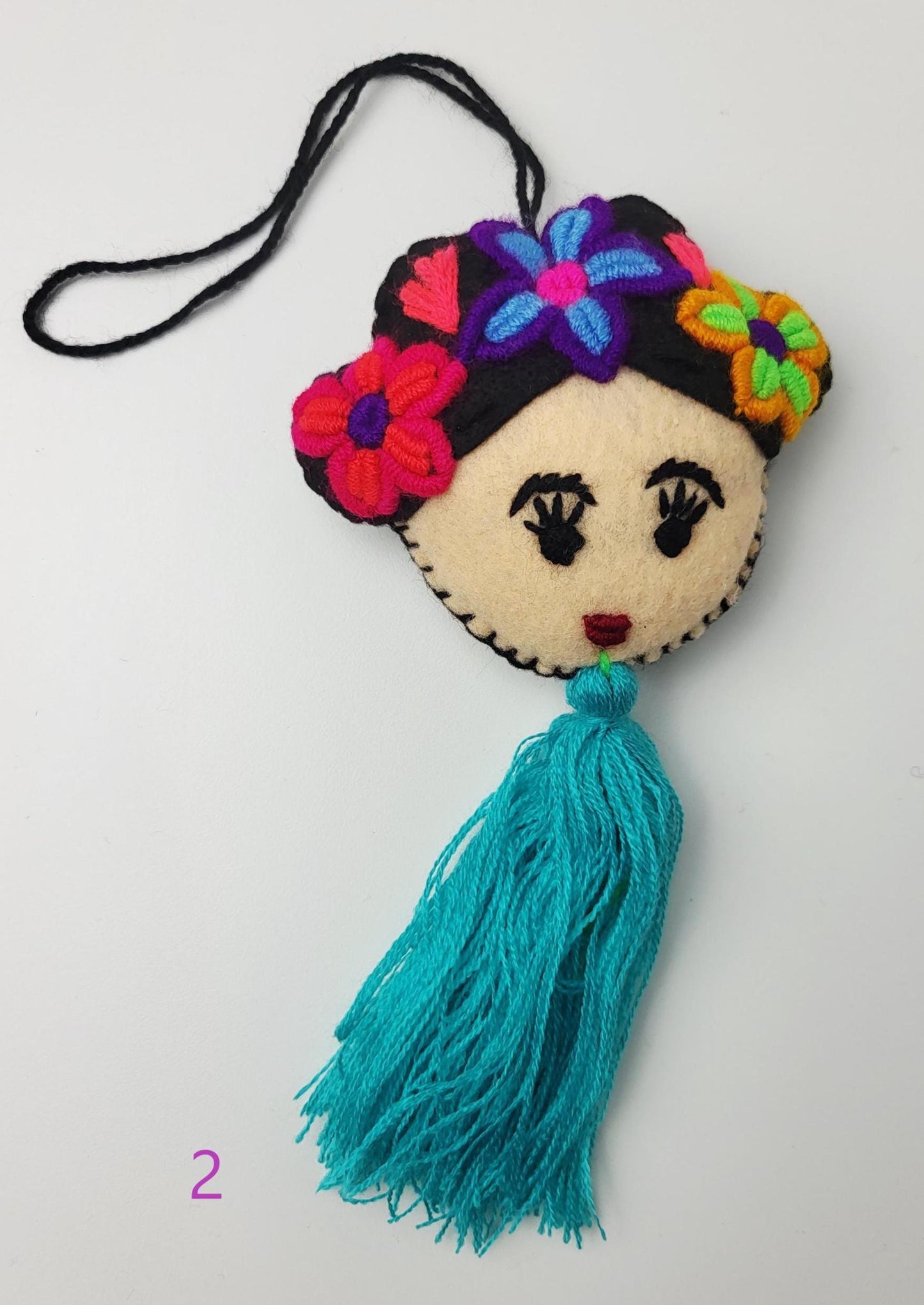 Mexikanischer Anhänger, Frida Kahlo Deko, mexikanische Deko