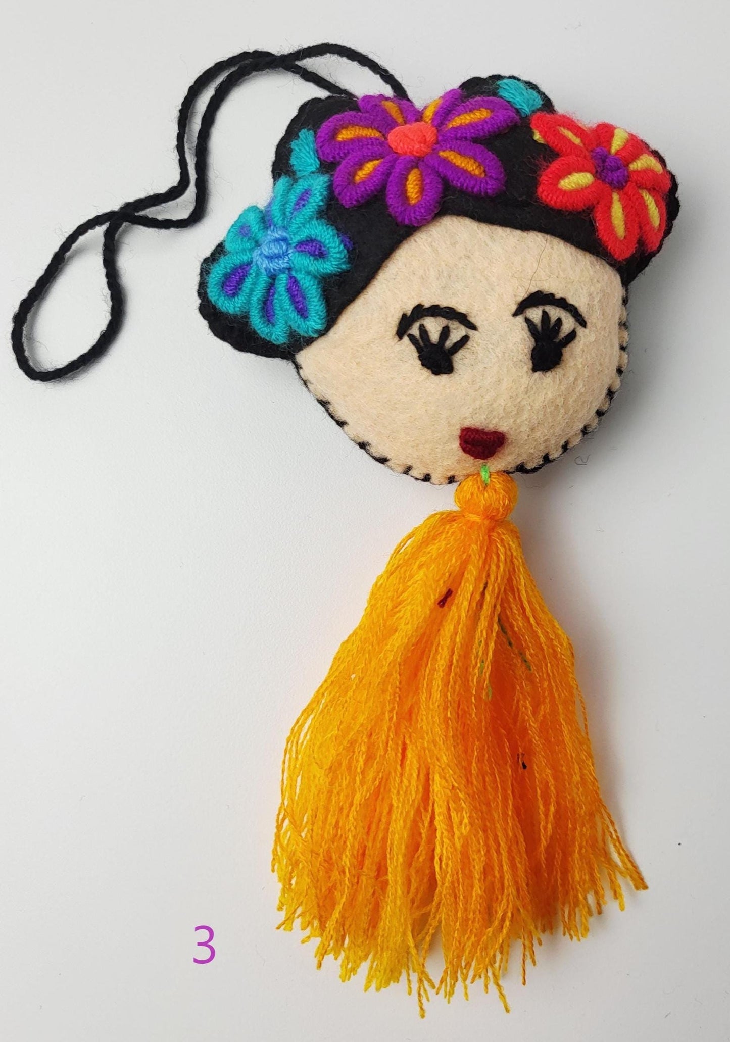 Mexikanischer Anhänger, Frida Kahlo Deko, mexikanische Deko