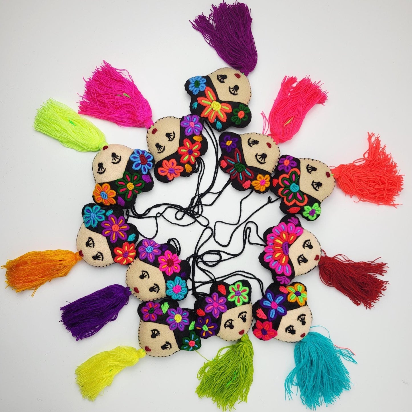 Mexikanischer Anhänger, Frida Kahlo Deko, mexikanische Deko