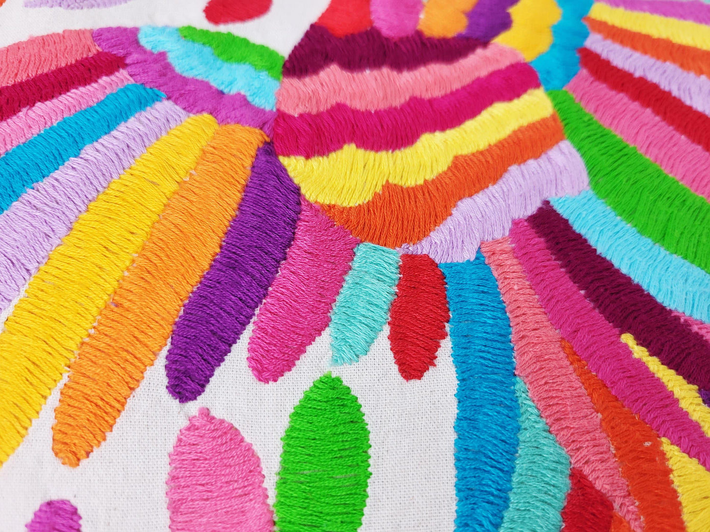 Otomi Kissen, mexikanischer Kissenbezug, made in Mexiko