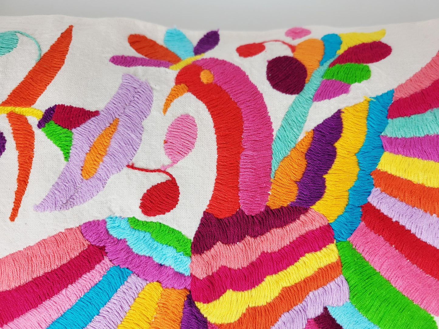 Otomi Kissen, mexikanischer Kissenbezug, made in Mexiko