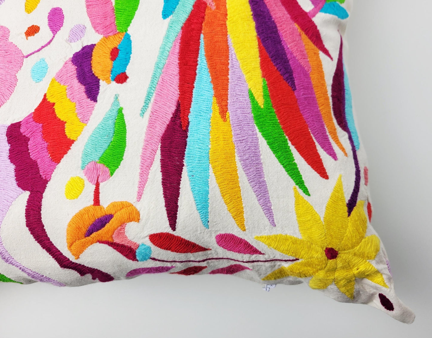 Otomi Kissen, mexikanischer Kissenbezug, made in Mexiko