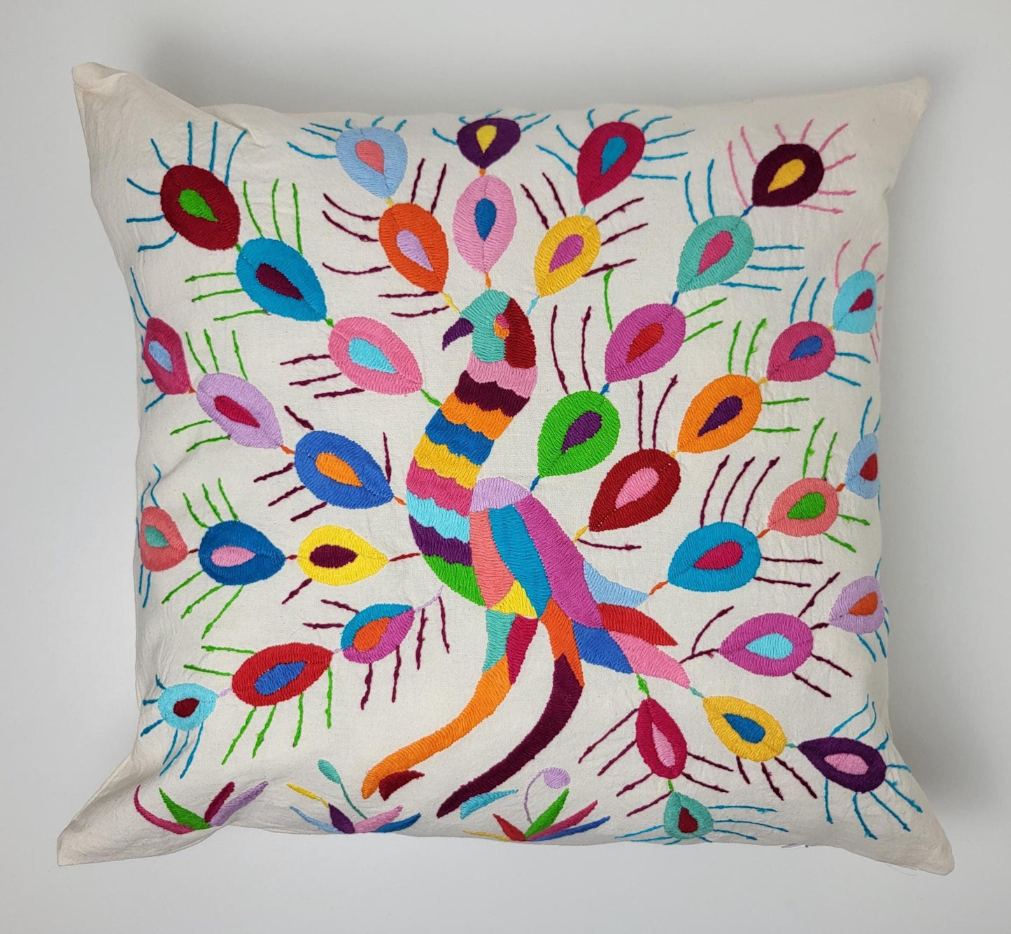 Coussins Otomi originaux – faits main dans les montagnes d'Hidalgo par des habitants indigènes