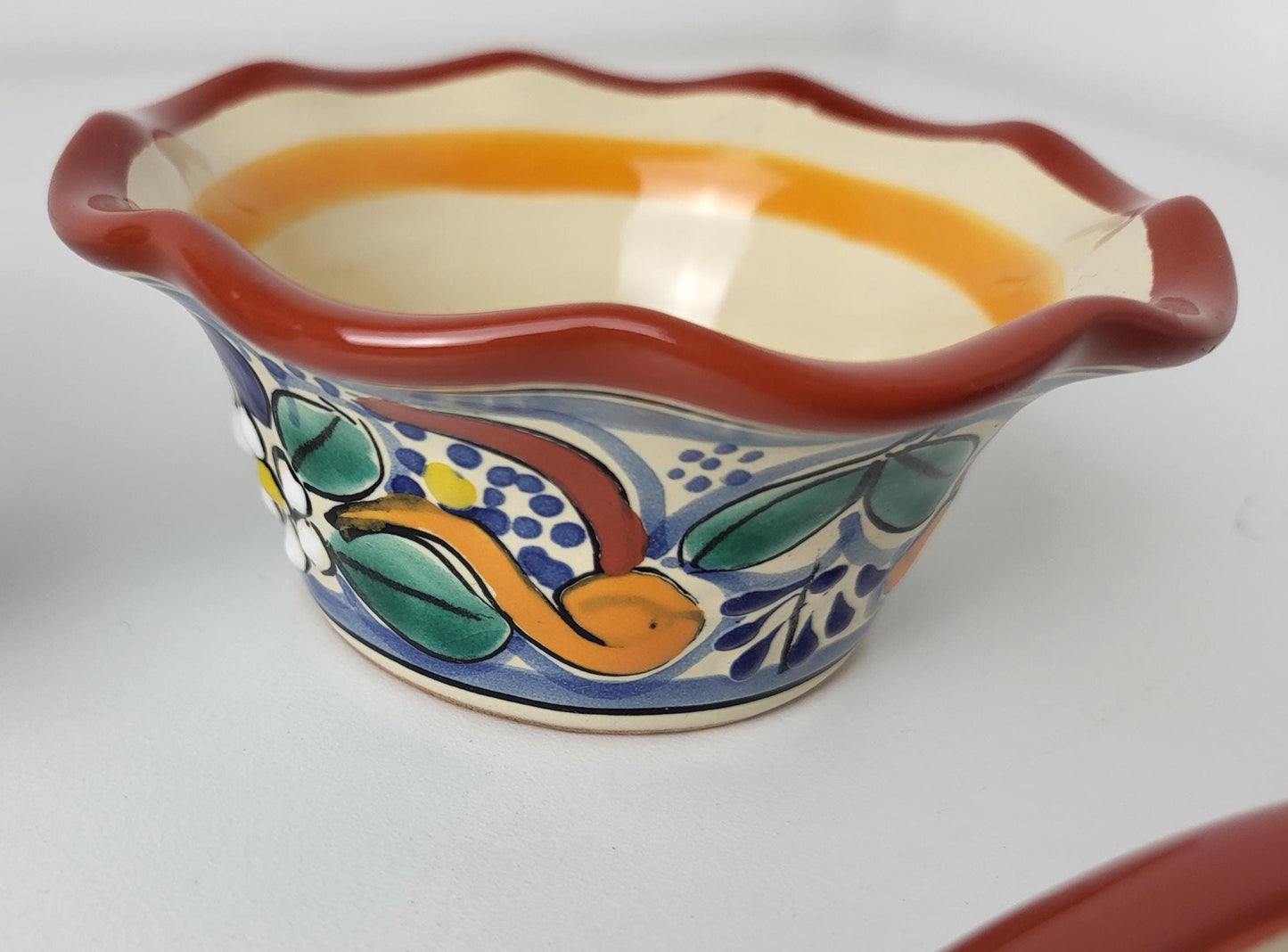 Handbemaltes Talavera Geschirrset – Klassisches Blau-Weiß aus Mexiko