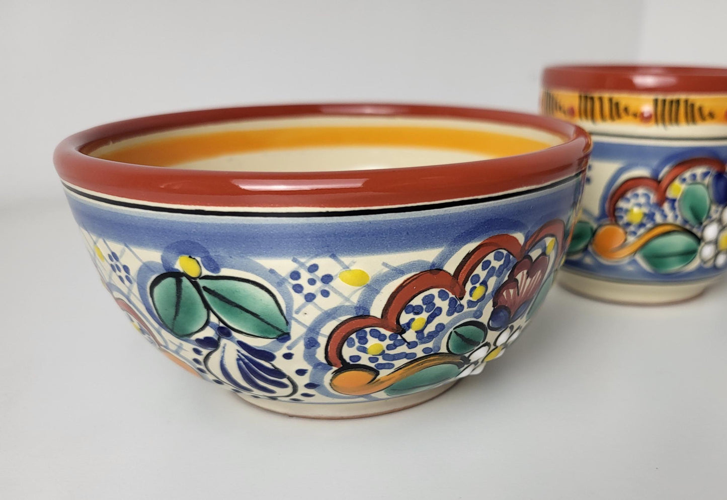 Handbemaltes Talavera Geschirrset – Klassisches Blau-Weiß aus Mexiko